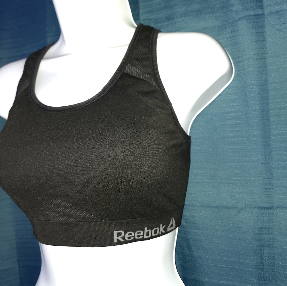 (3/$25) Reebok Black Sports Bra